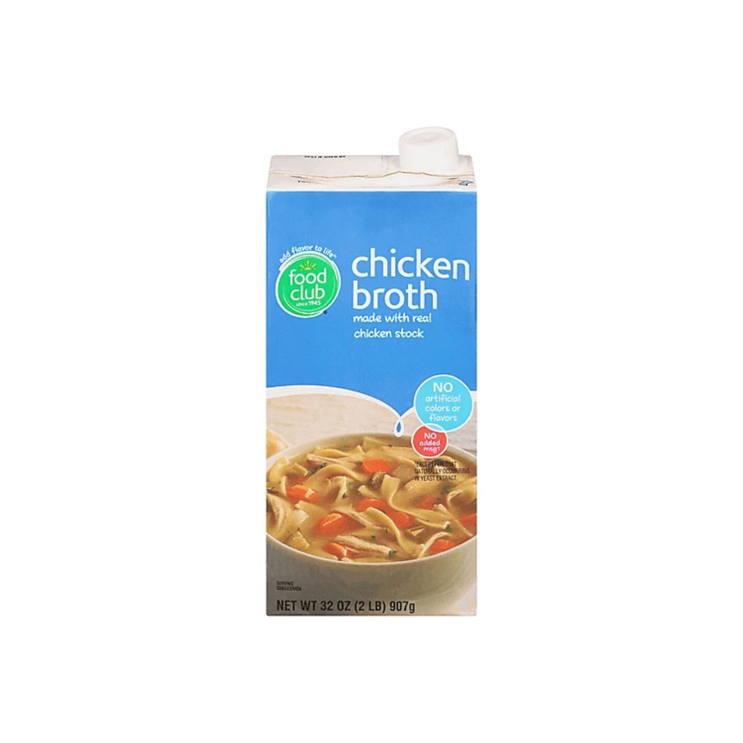 Food Club Chicken Broth 32 OZ