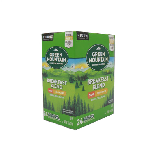 Breakfast Blend Decaf Light Roast K Cup 24 Count