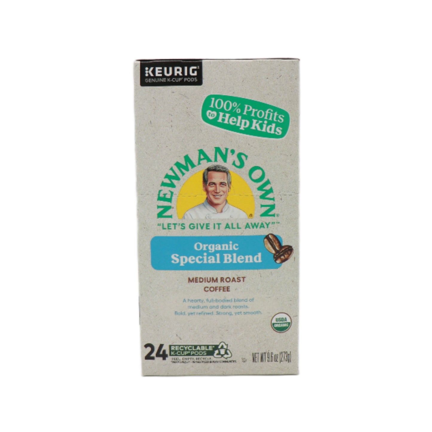 Newman's Own Organic Special Blend K Cup 24 Count