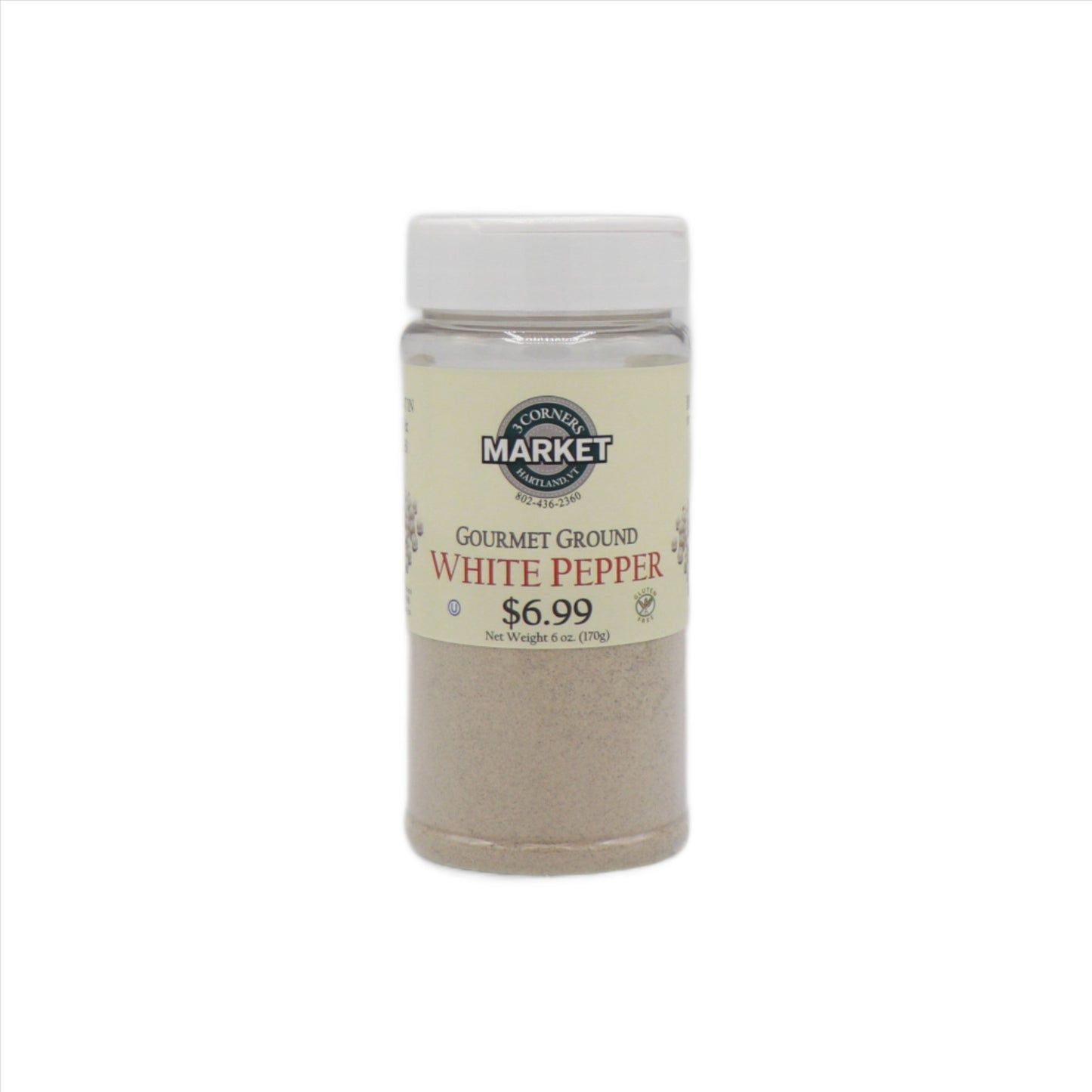 Ground White Pepper