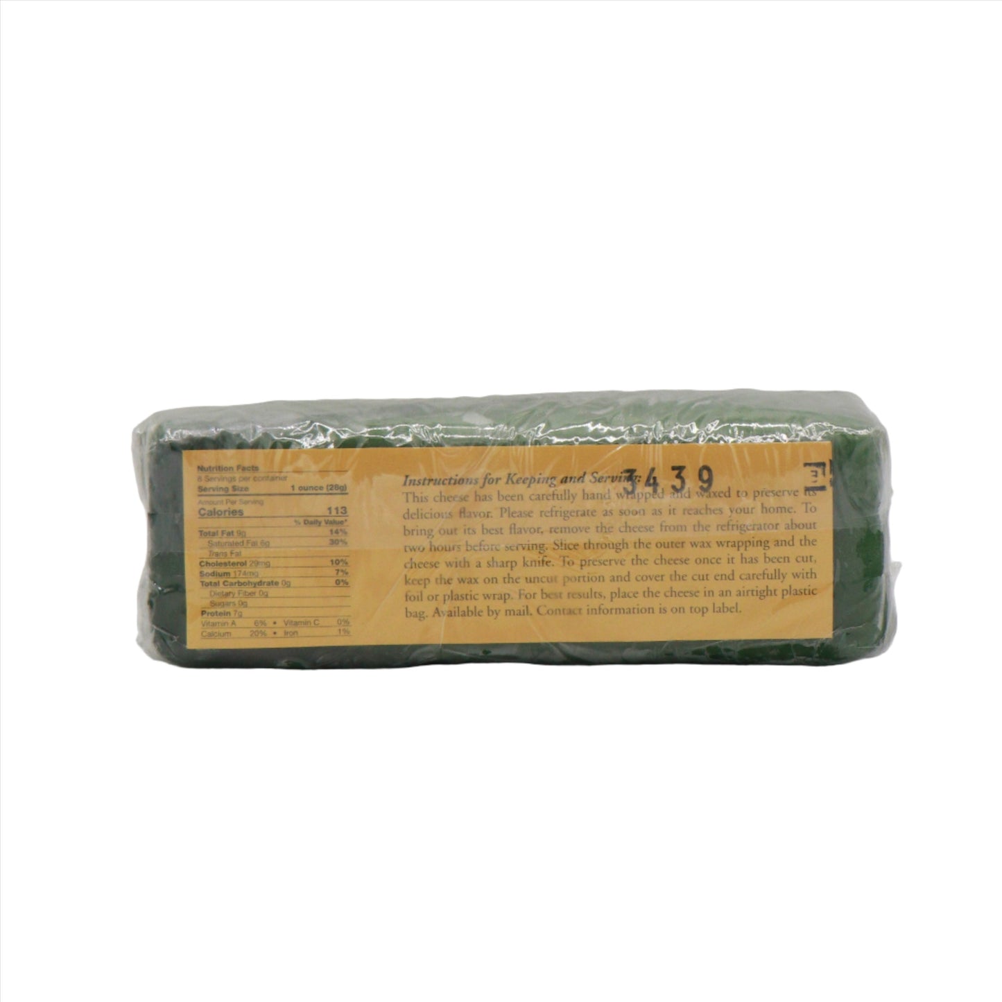 Sugarbush Farm Aged Cheddar with Jalapeño & Cayenne Pepper 8 OZ