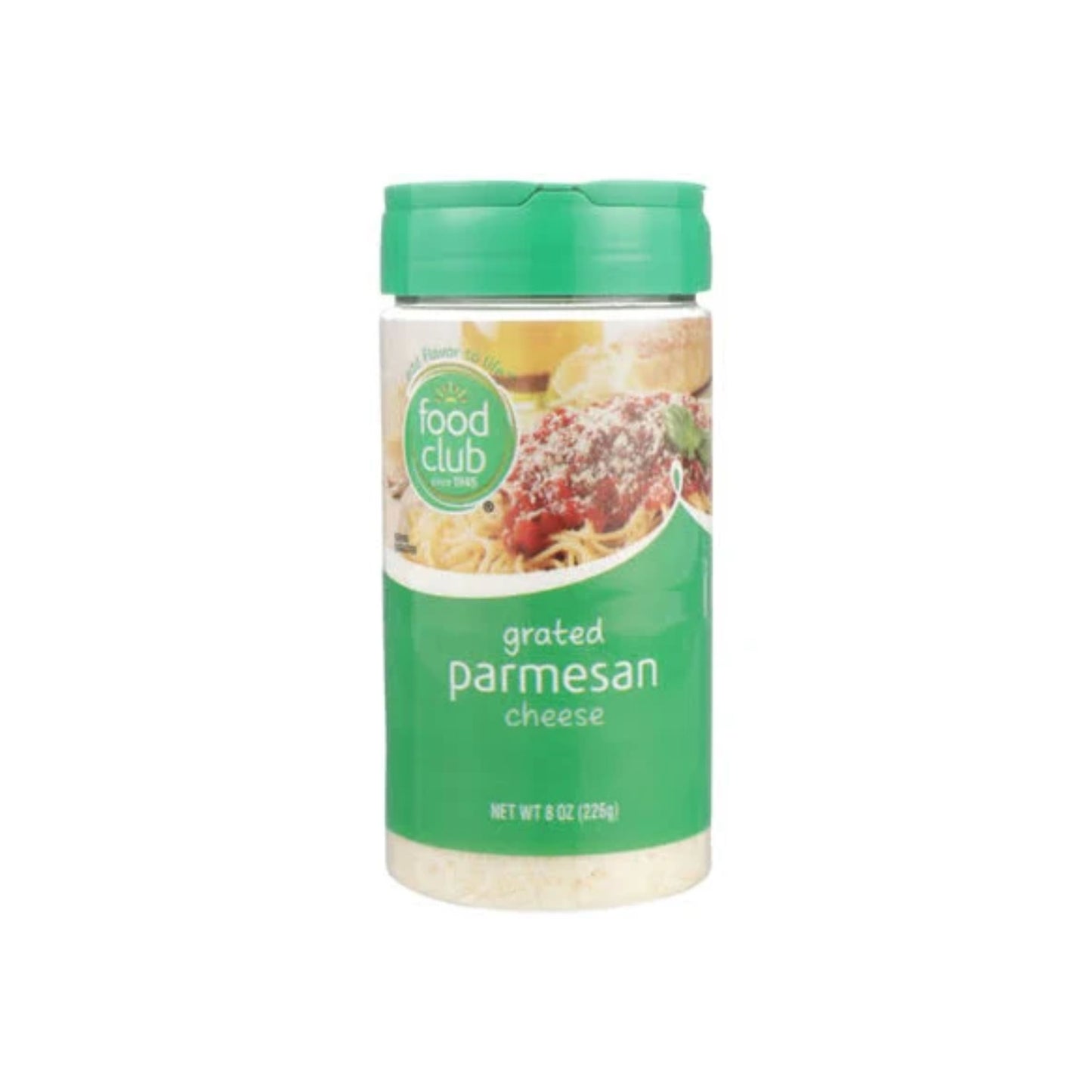 Food Club Grated Parmesan 8 OZ