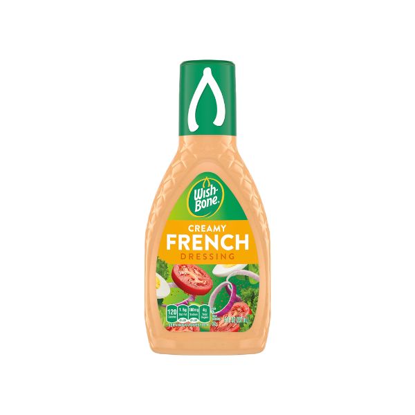 wishbone dressing Wish-Bone Italian Three Cheese Dressing, 15 fl oz and is tasty with beef or a side of vegetables WISH-BONE Italian Dressing - 24