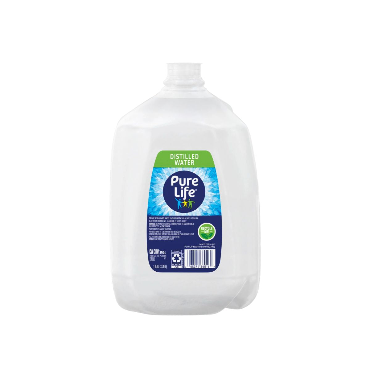 Pure Life Distilled Water 1 Gallon