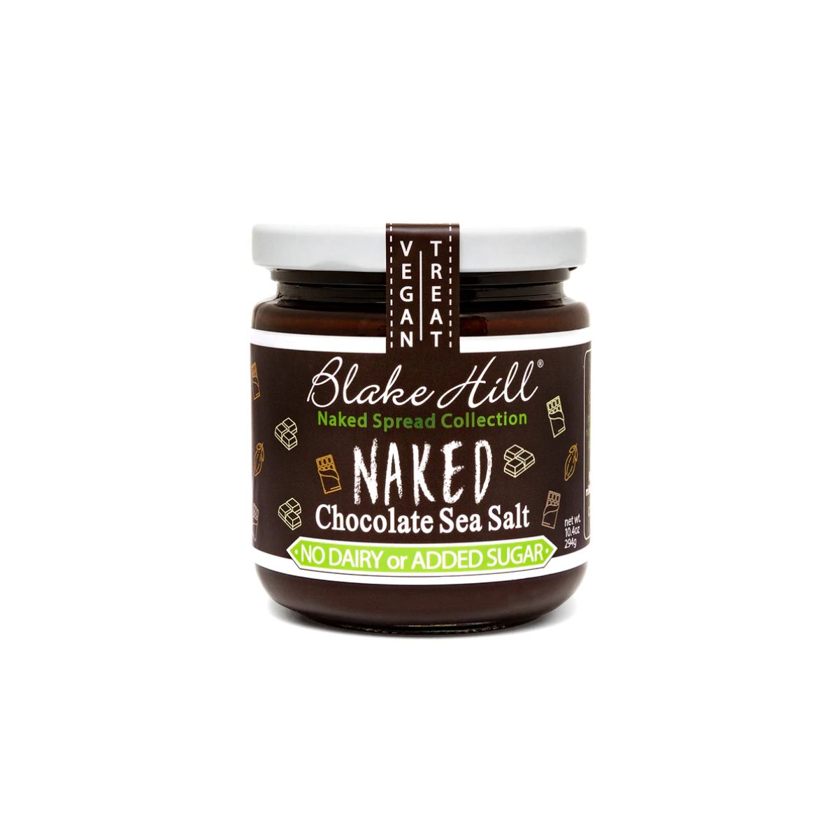 Blake Hill Naked (No Sugar Added) Chocolate Sea Salt Spread