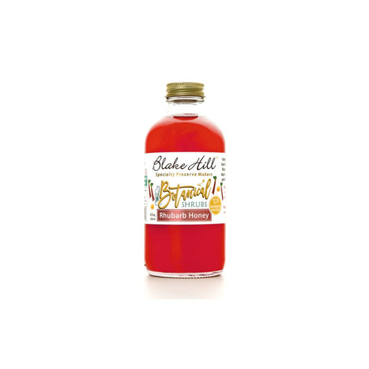 Blake Hill Naked Rhubarb Honey Botanical Shrubs 8 OZ