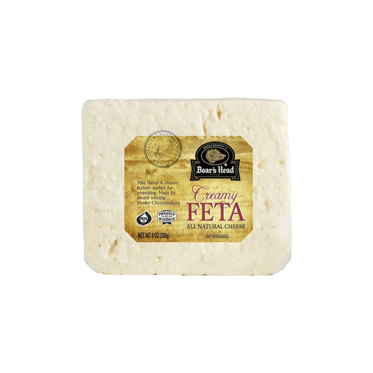 Boars Head Creamy Feta 8 OZ Block