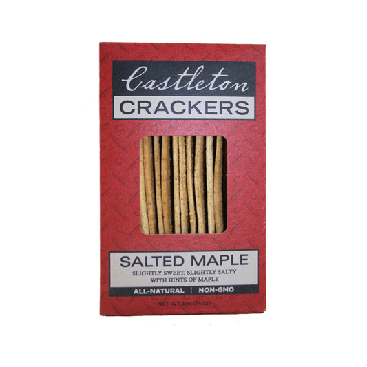 Castleton Crackers Salted Maple 5oz.