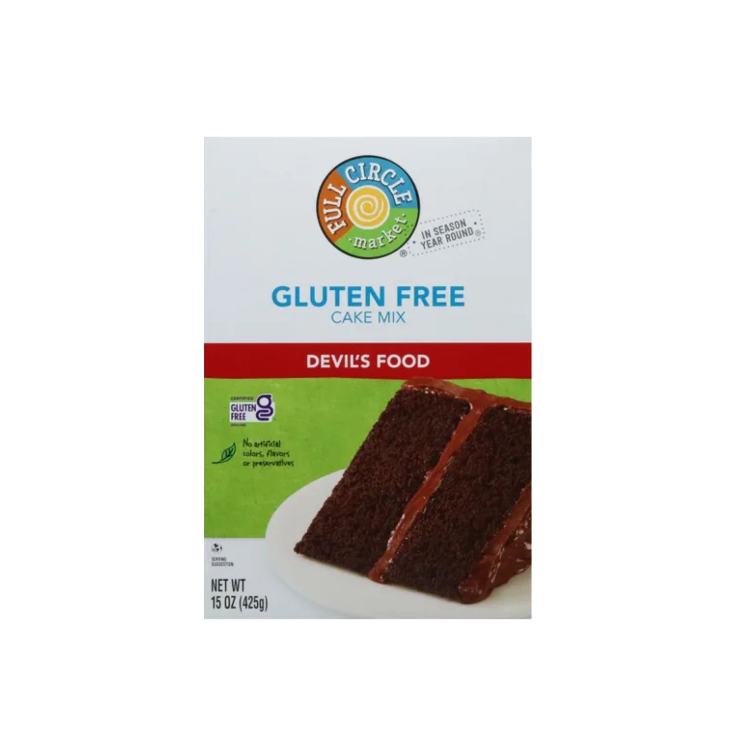 Full Circle Gluten Free Devil's Food Cake Mix