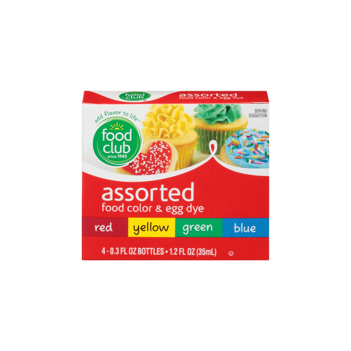 Food Club Assorted Food Color