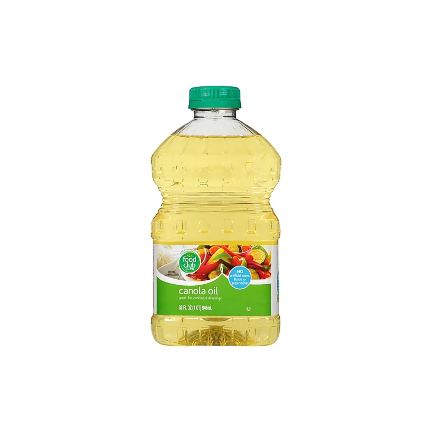 Food Club Canola Oil 32 OZ