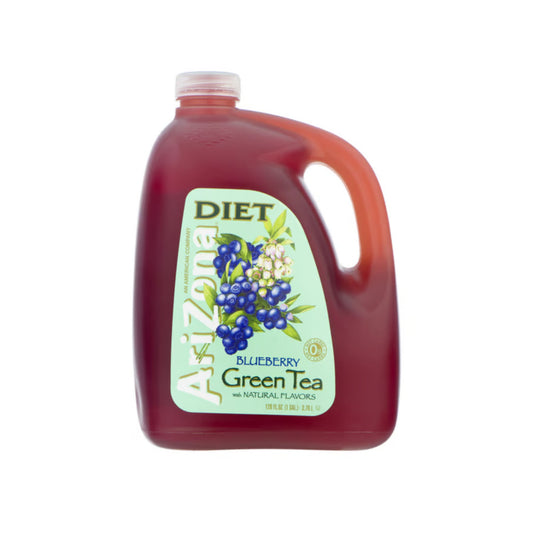 Arizona Diet Blueberry Green Tea 128 OZ