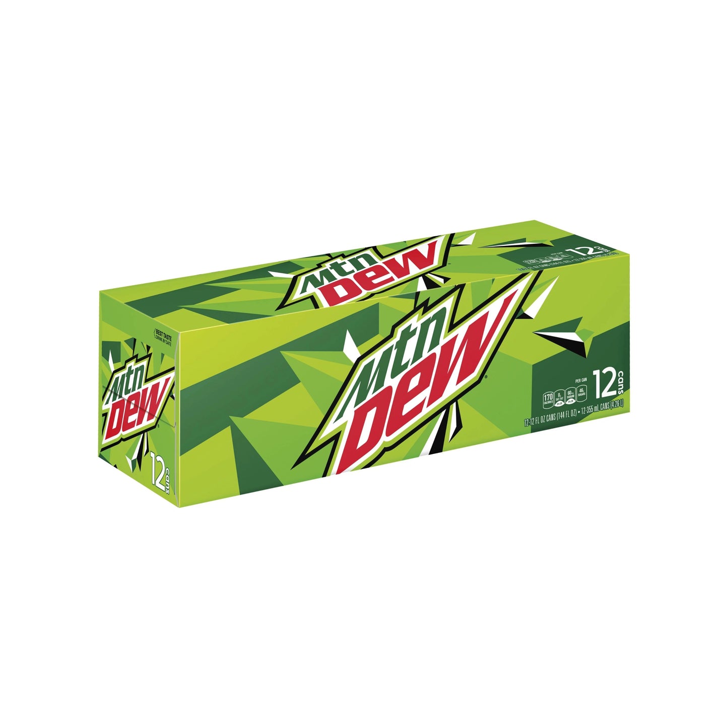 Mountain Dew 12 Pack Cans