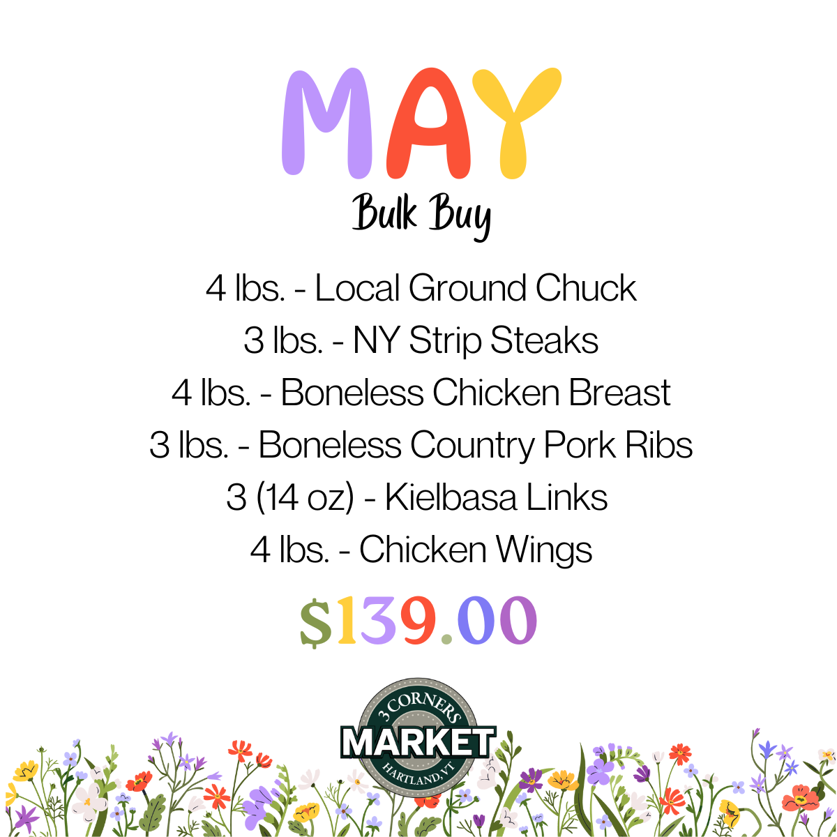 May Bulk Meat Box Deal