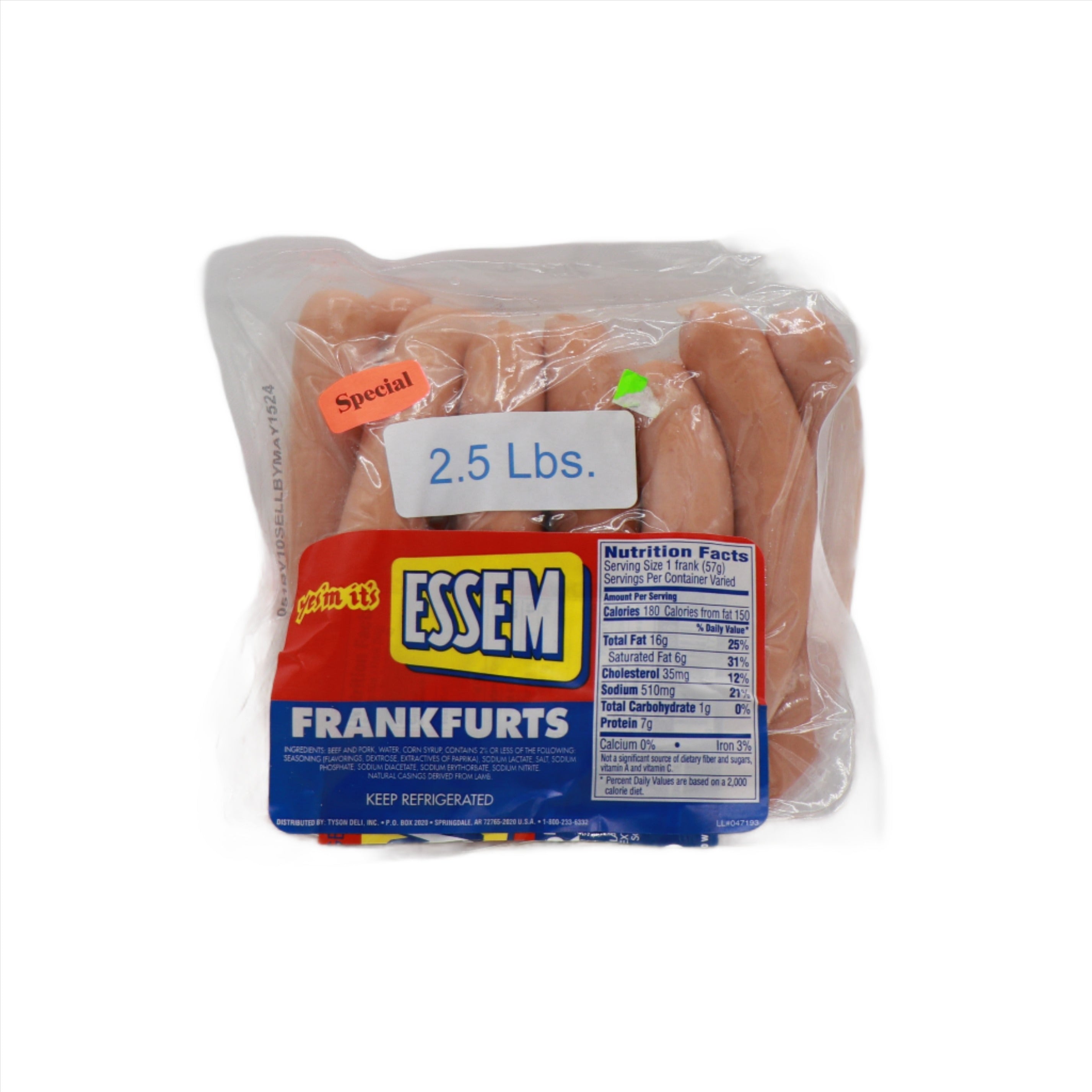 Essem Hot Dogs 2 5lbs 3 Corners Market essem-hot-dogs-2-5lbs-3-corners-market
