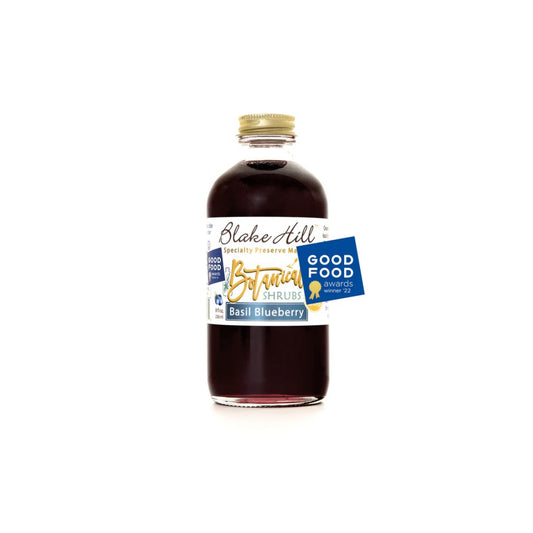 Blake Hill Naked Basil Blueberry Botanical Shrubs 8 OZ