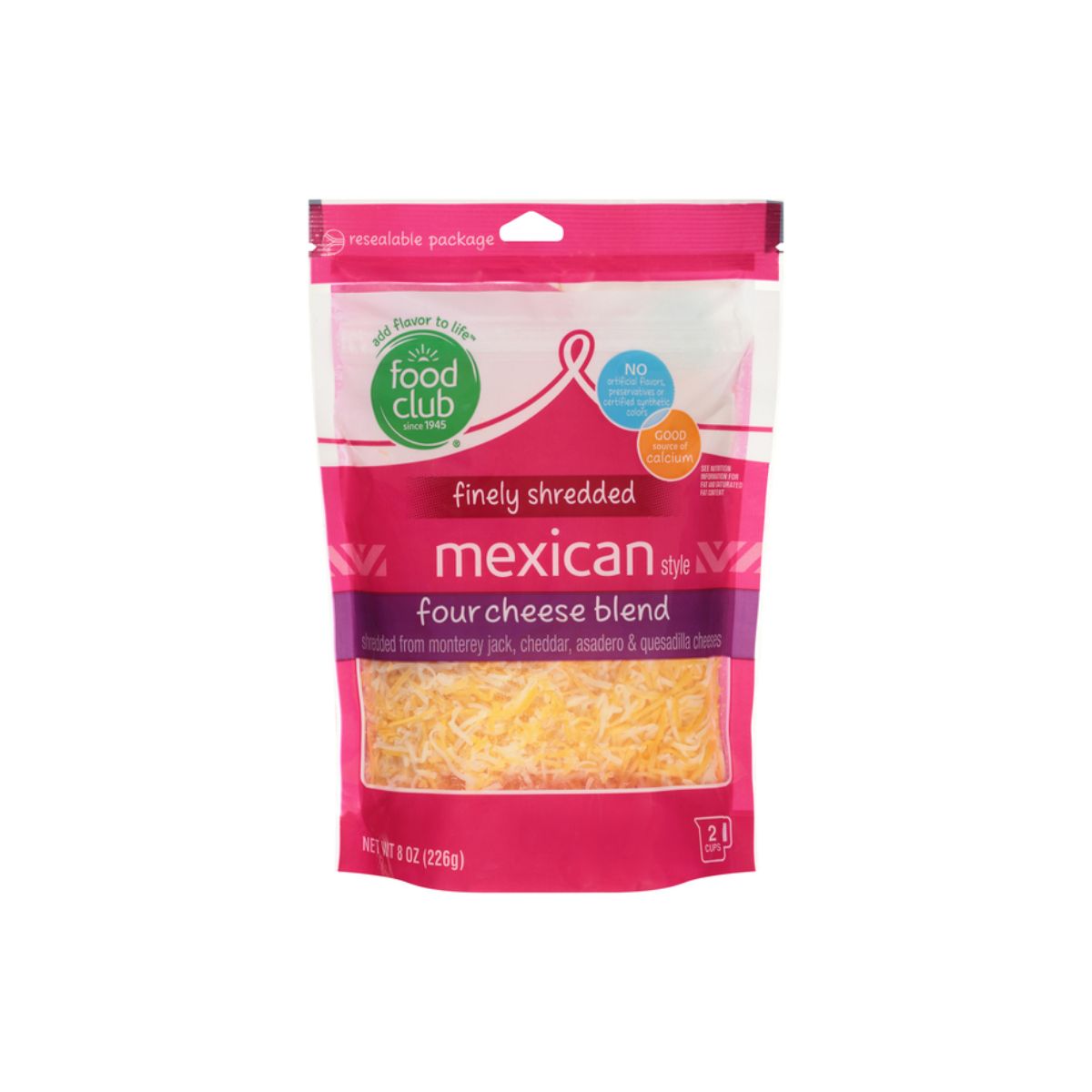 Food Club Shredded Mexican Blend
