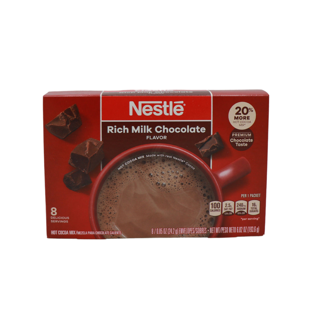 Multirich Chococlate Nestle Rich Milk Chocolate 8 Servings – 3 Corners Market