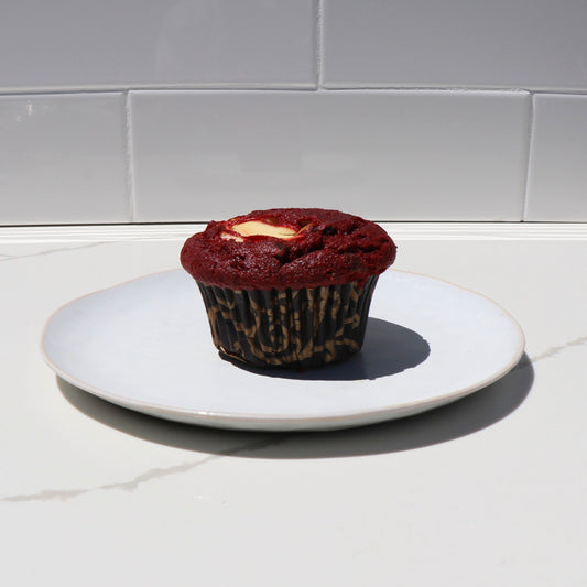 Red Velvet Cream Cheese Muffin
