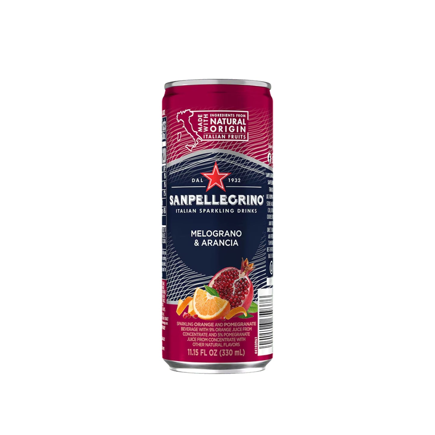 San Pellegrino Melograno Arancia Drink 11.5 OZ