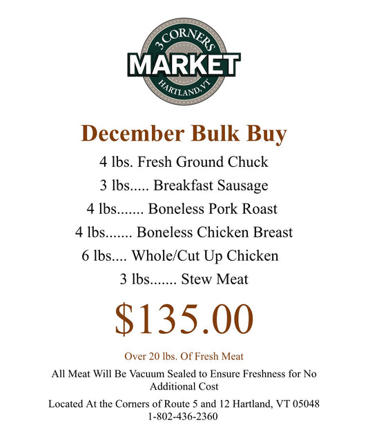 December Bulk Buy