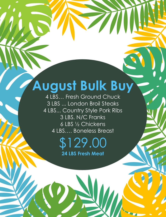 August Bulk Meat Box Deal